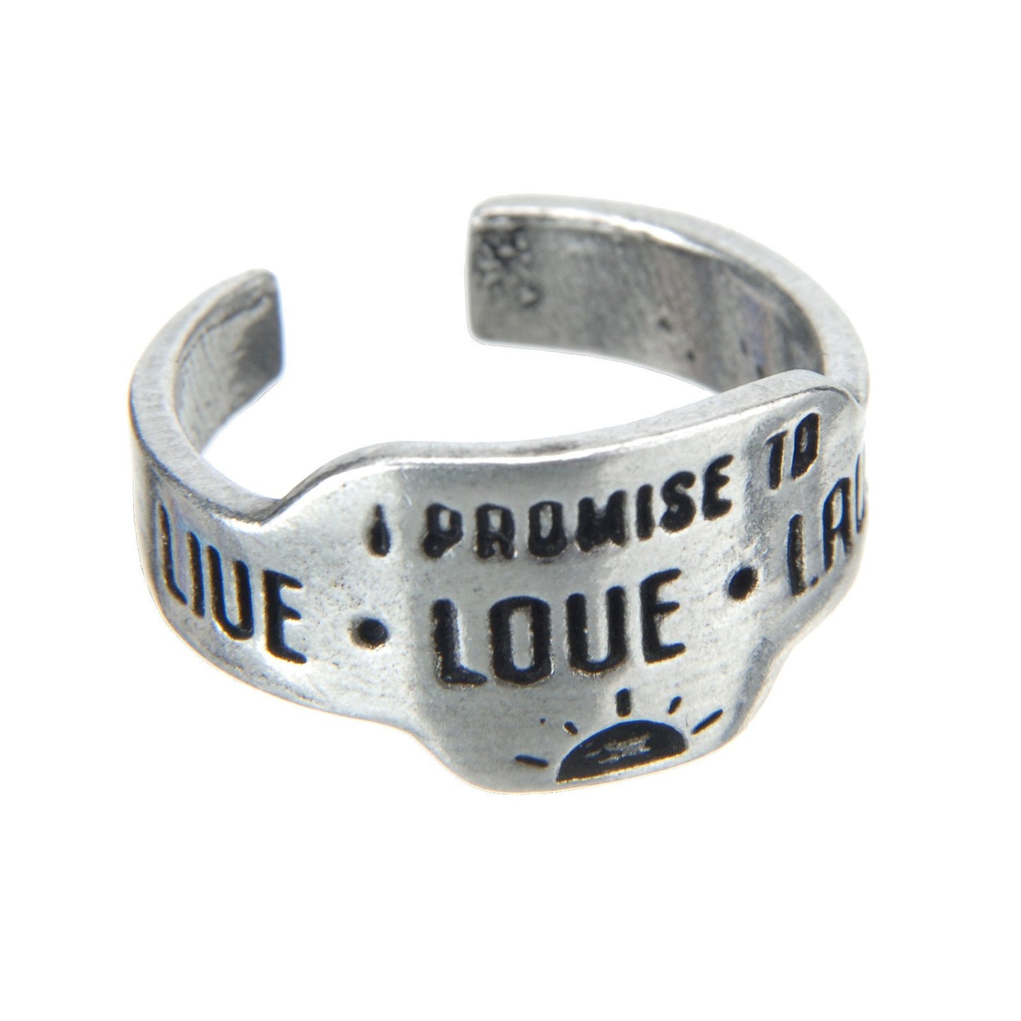 "Live, Love, Laugh" Promise Ring