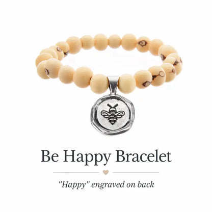 Wax Seals on Acai Seeds Of Life Bracelet