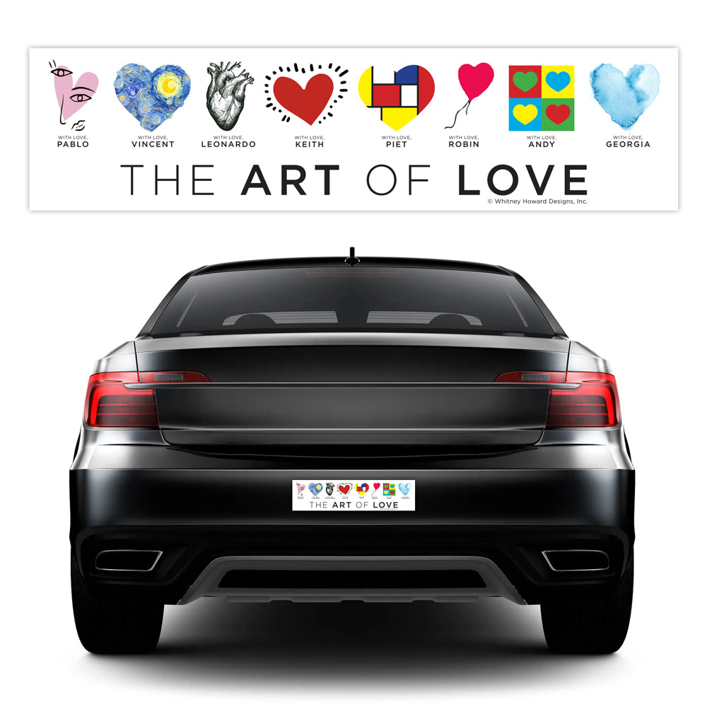 Art of Love - 12 Bumper Sticker