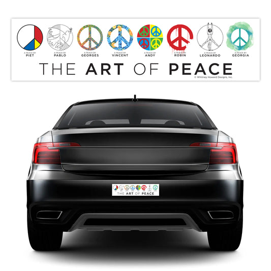 Art of Peace - 12 Bumper Sticker