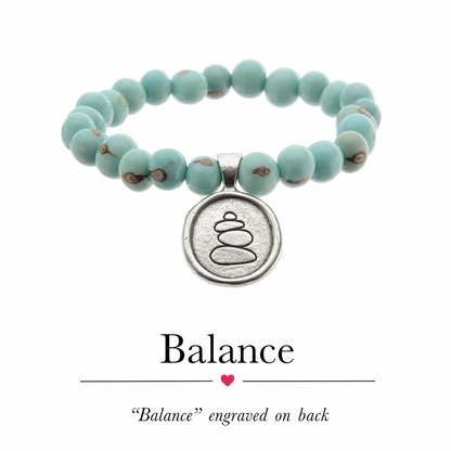 Wax Seals on Acai Seeds Of Life Bracelet