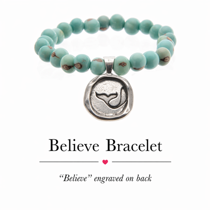 Wax Seals on Acai Seeds Of Life Bracelet