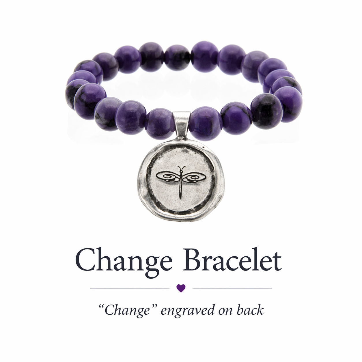 Wax Seals on Acai Seeds Of Life Bracelet