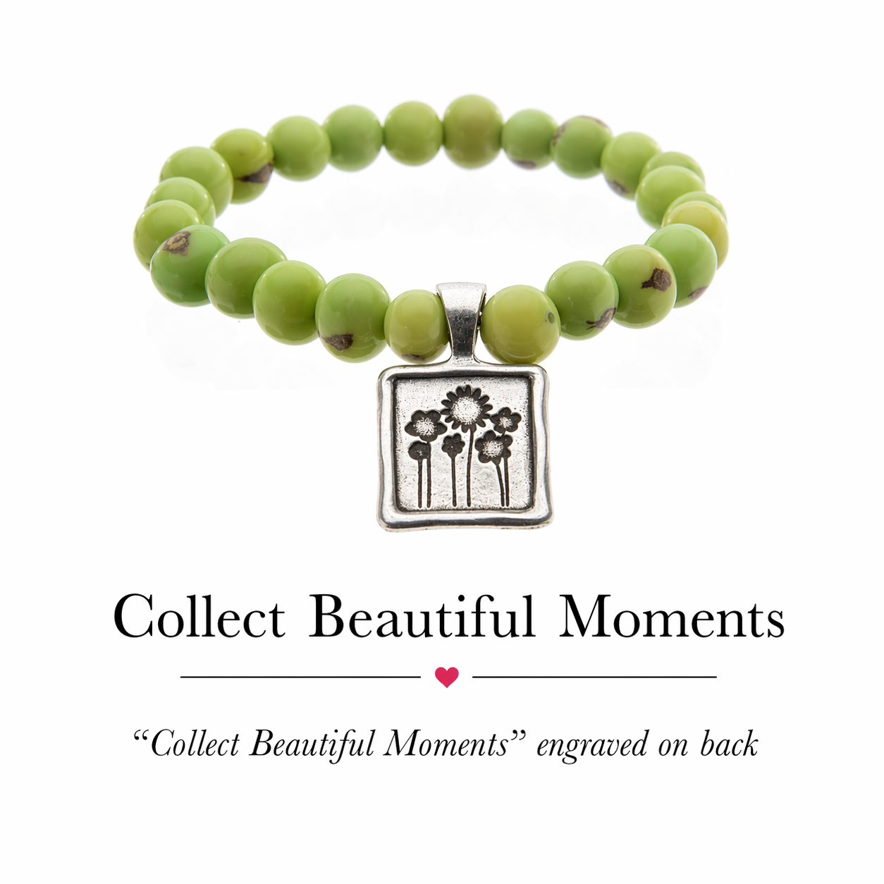 Wax Seals on Acai Seeds Of Life Bracelet