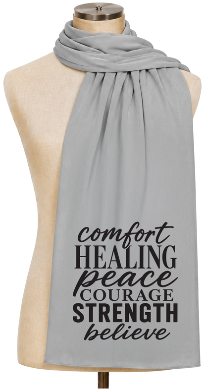Inspirational Quote Scarves, Shawls & Wraps