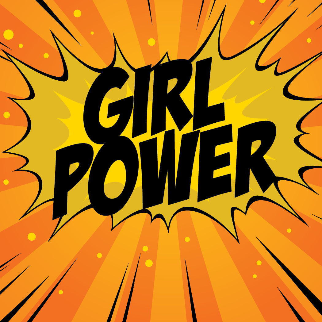 Girl Power-Cuff Card