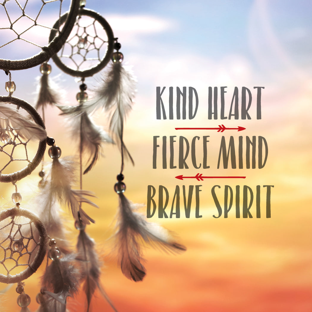 Kind Heart Brave-Cuff Card