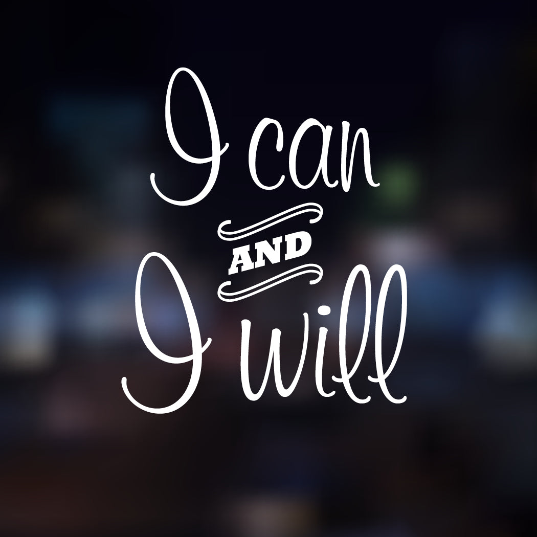 I Can & I Will-Cuff Card