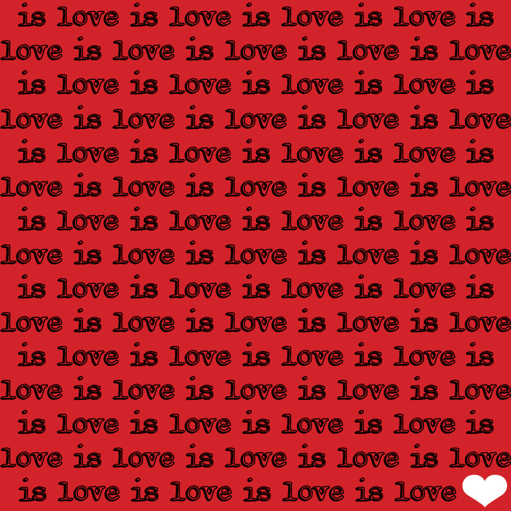 Love is love-Cuff Card