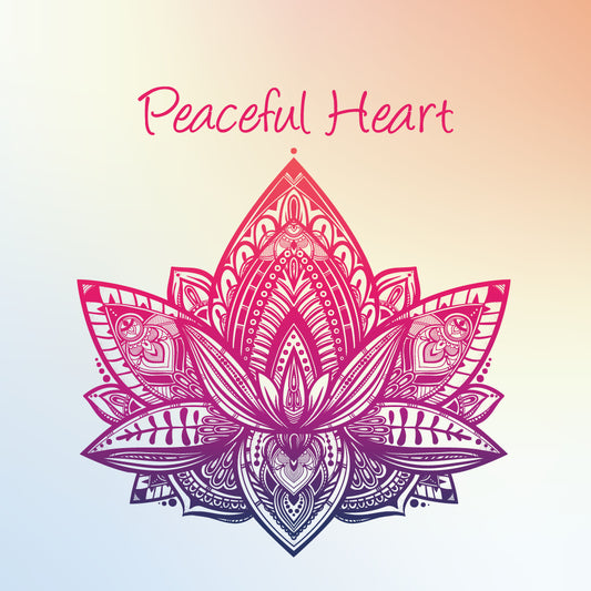 Peaceful Heart-Cuff Card