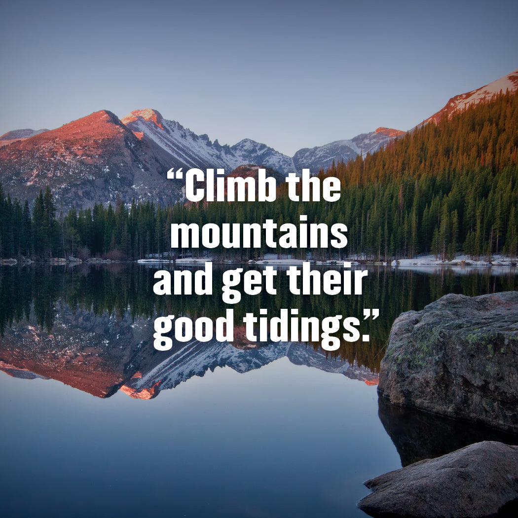 Climb the mountains-Cuff Card