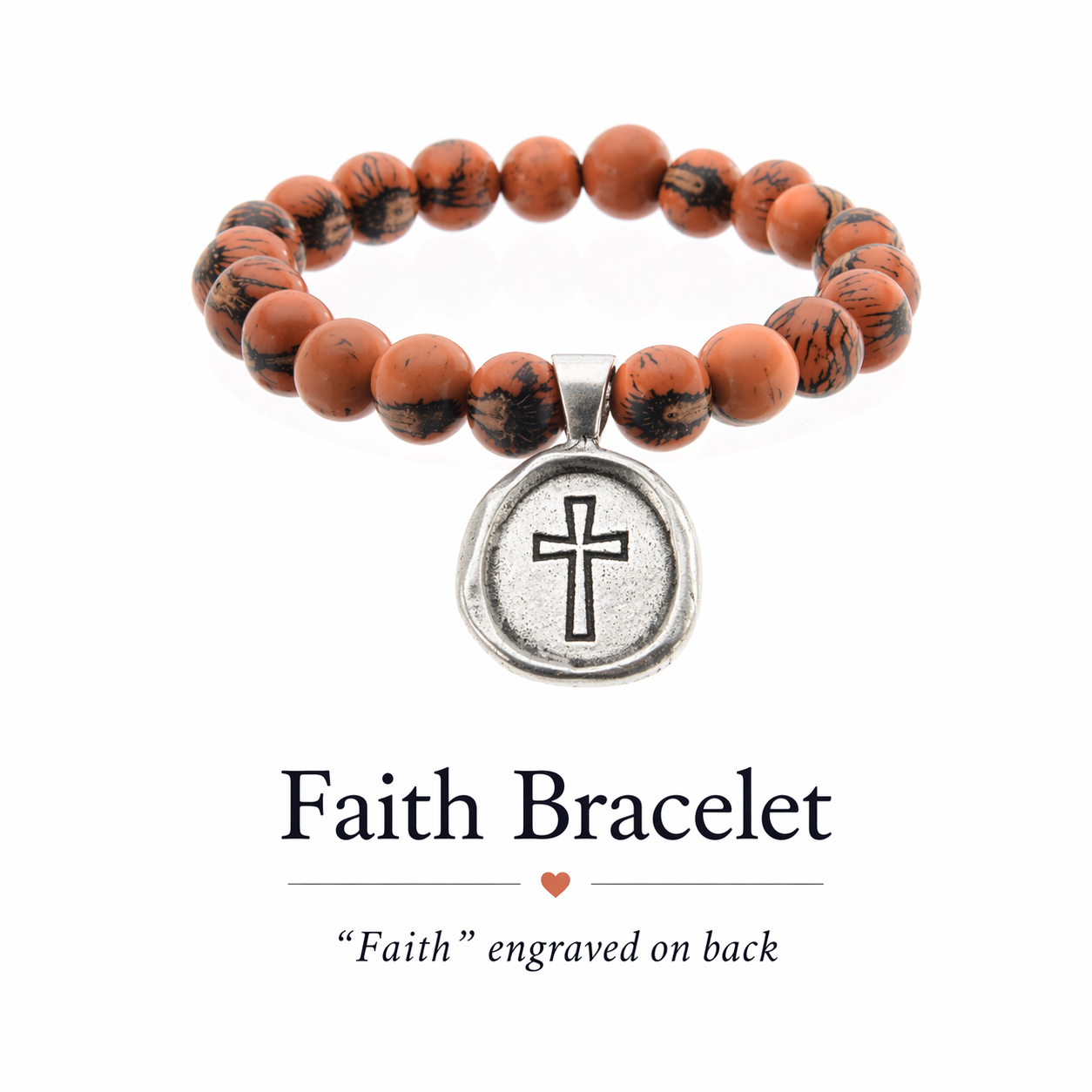 Wax Seals on Acai Seeds Of Life Bracelet