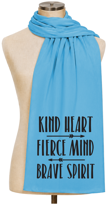 Inspirational Quote Scarves, Shawls & Wraps