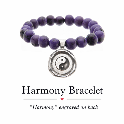 Wax Seals on Acai Seeds Of Life Bracelet