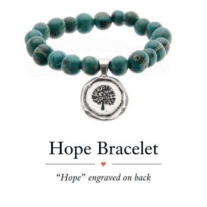 Wax Seals on Acai Seeds Of Life Bracelet