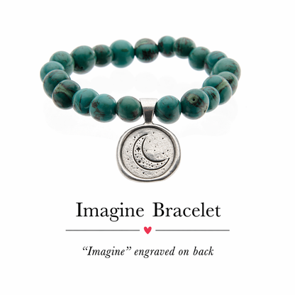 Wax Seals on Acai Seeds Of Life Bracelet