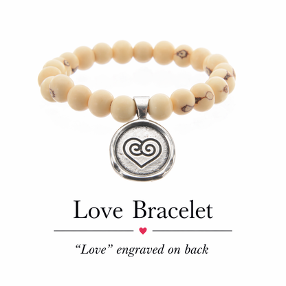Wax Seals on Acai Seeds Of Life Bracelet