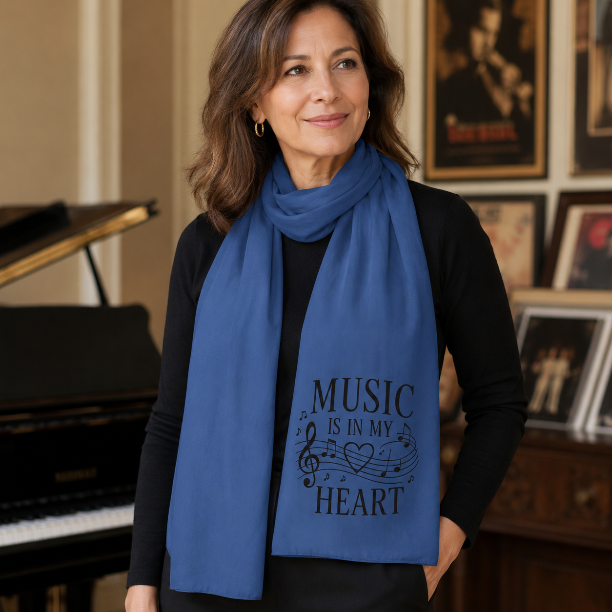 Literary & Inspirational Quote Scarves, Shawls & Wraps