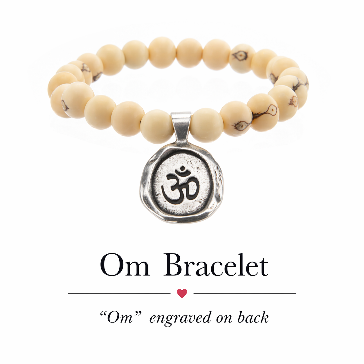 Wax Seals on Acai Seeds Of Life Bracelet