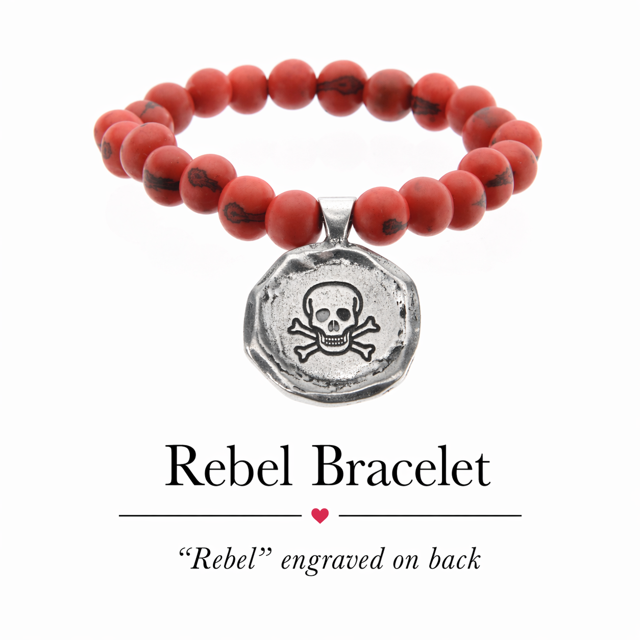 Wax Seals on Acai Seeds Of Life Bracelet