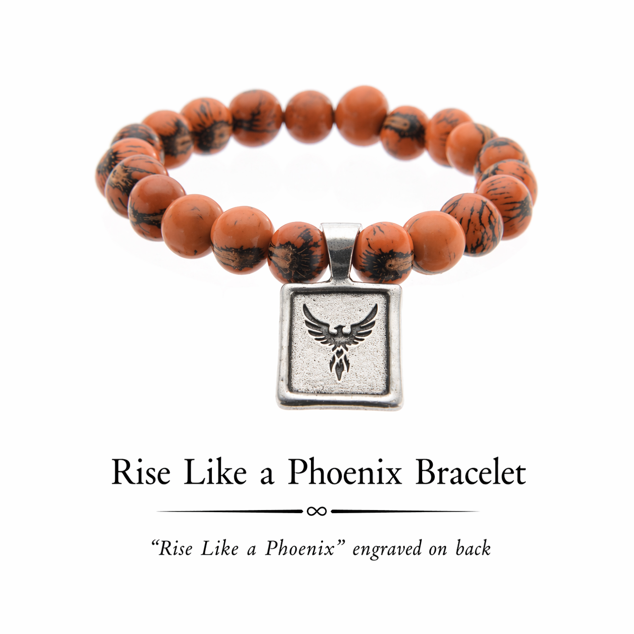Wax Seals on Acai Seeds Of Life Bracelet