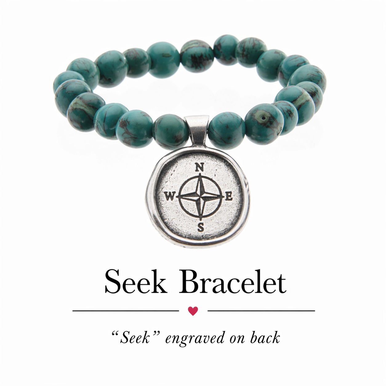 Wax Seals on Acai Seeds Of Life Bracelet