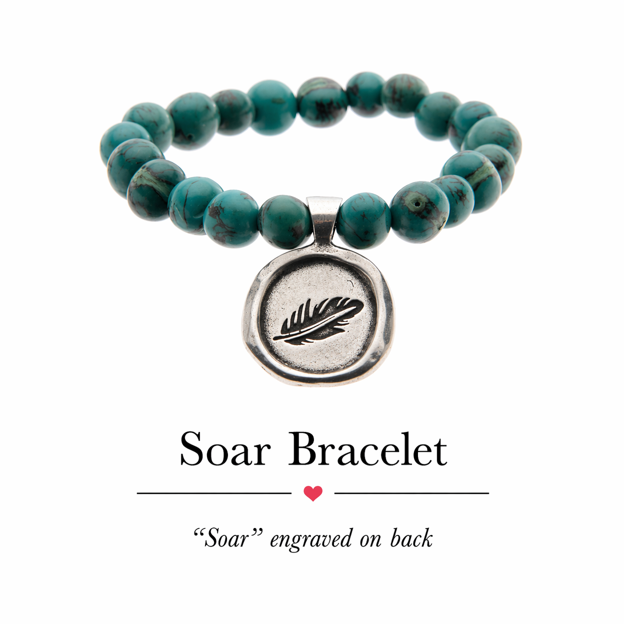 Wax Seals on Acai Seeds Of Life Bracelet