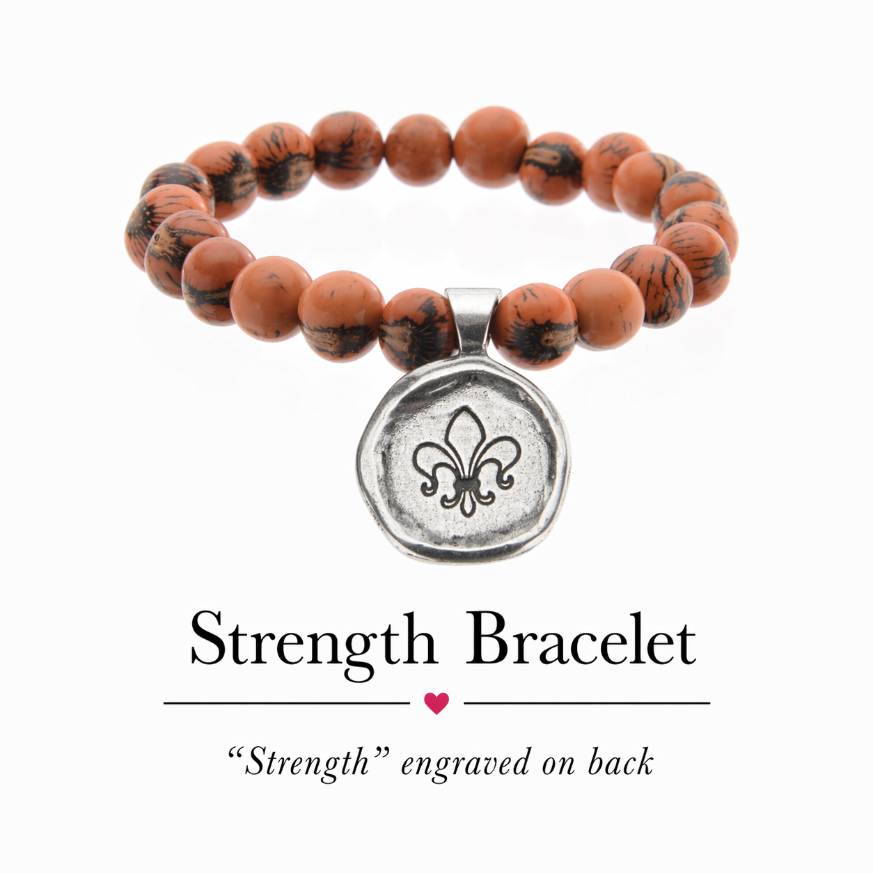 Wax Seals on Acai Seeds Of Life Bracelet