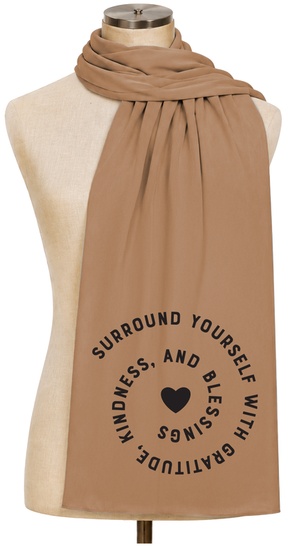 Inspirational Quote Scarves, Shawls & Wraps