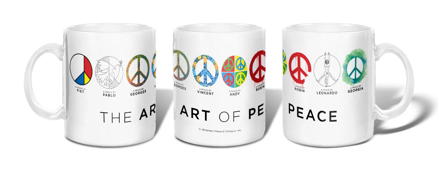 Art of Peace - 36 White Mug
