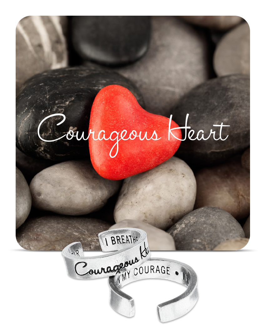 Courageous Heart Inspire Ring