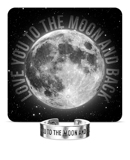 Love You To The Moon Inspire Ring