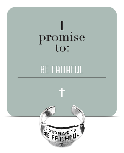 Always Be Faithful Promise Ring
