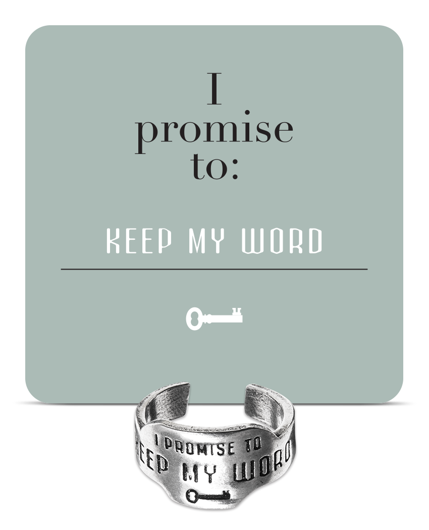 Keep My Word Promise Ring