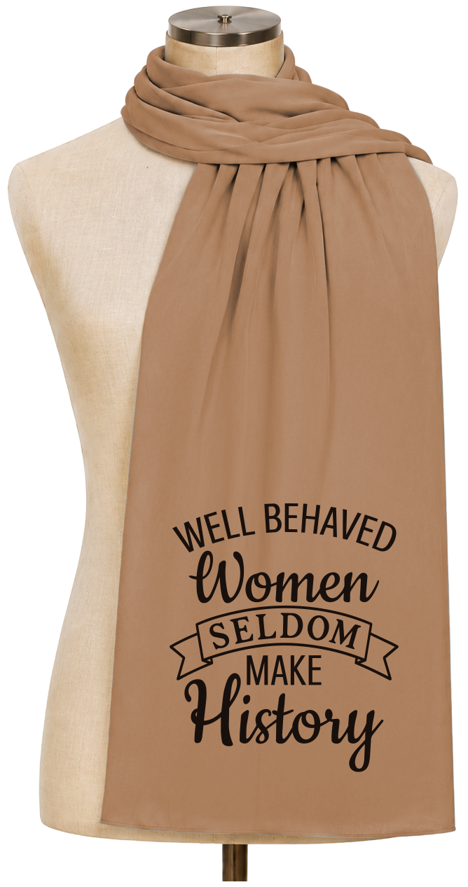 Inspirational Quote Scarves, Shawls & Wraps