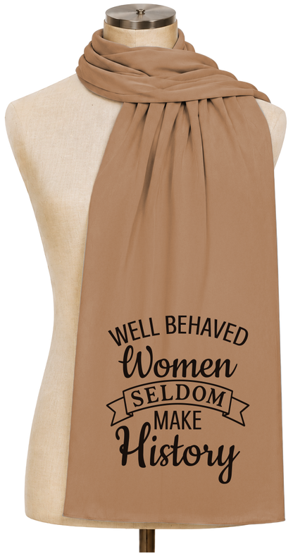 Inspirational Quote Scarves, Shawls & Wraps