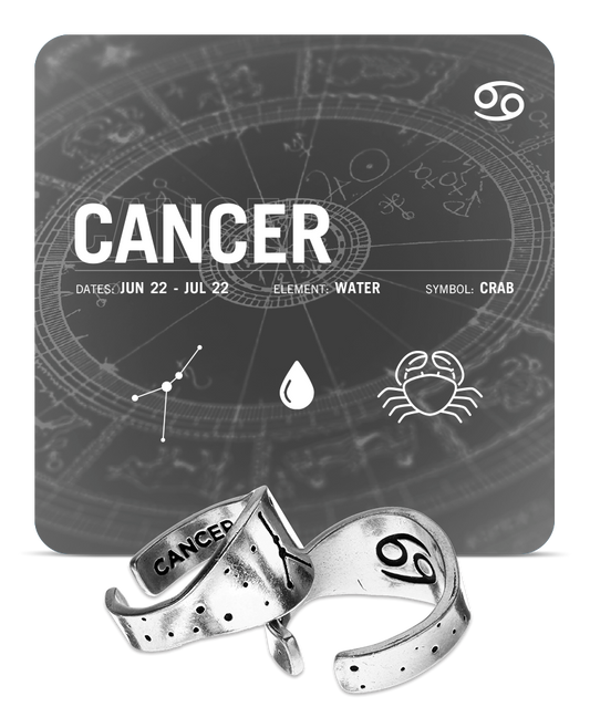 Zodiac Ring - Cancer - Celestial