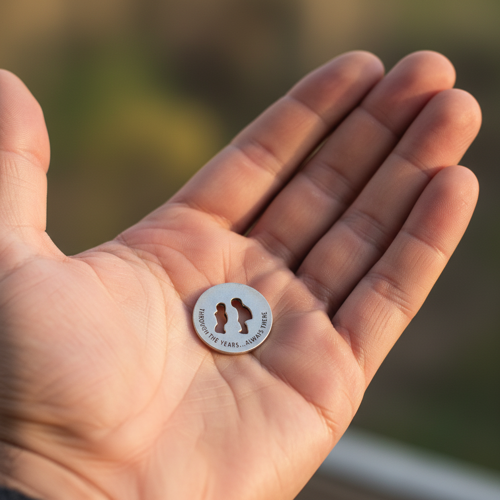 Brother Blessing Ring Token in Palm