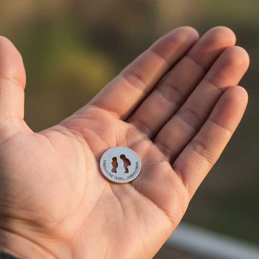 Brother Blessing Ring Token in Palm