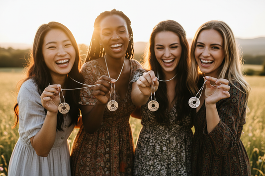 I Love My Tribe Necklace Group Lifestyle