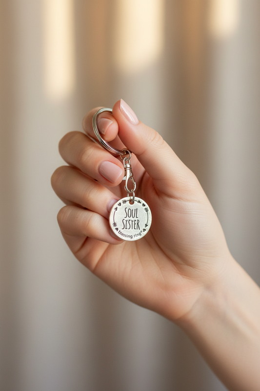 Soul Sister Keychain Lifestyle