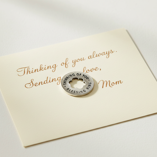Thinking of You Token with Handwritten Note