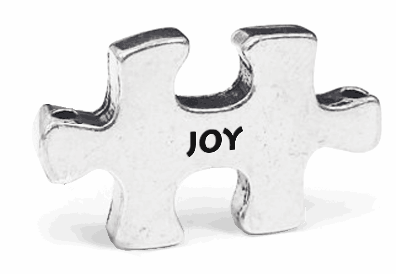 Joy Puzzle Token on Key Loop