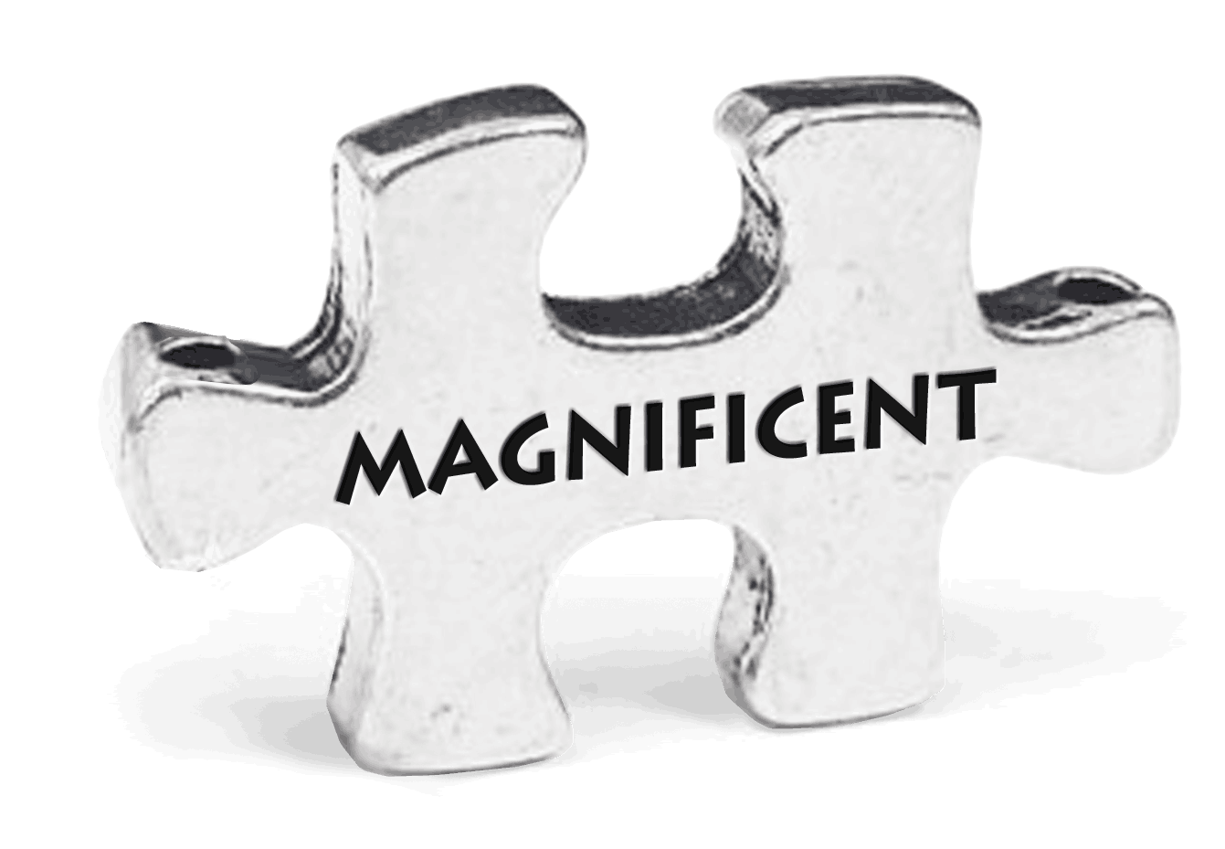 Magnigicent Puzzle Token on Key Loop