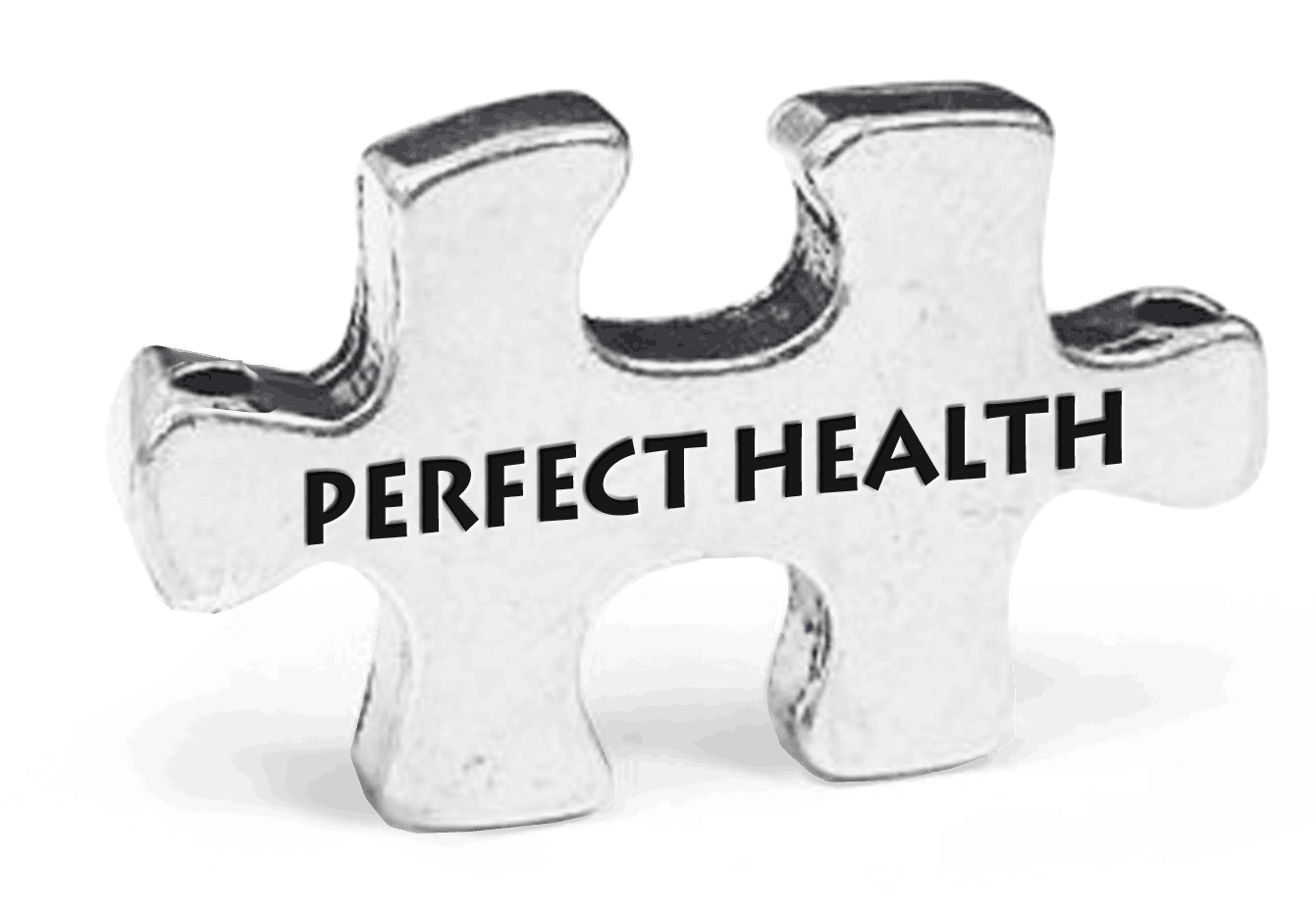 Perfect Health Puzzle Token on 30&quot; Ball Chain