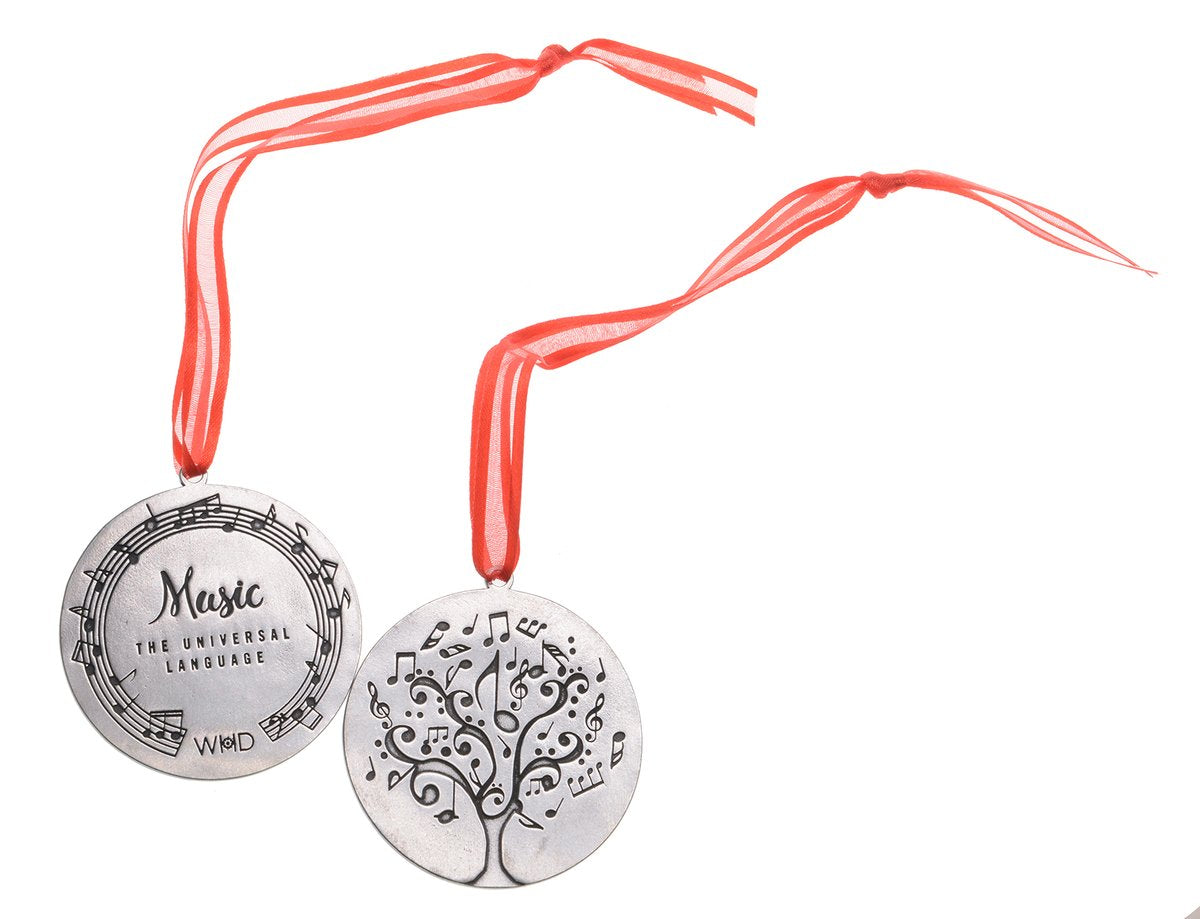 Music Tree of Notes Ornament