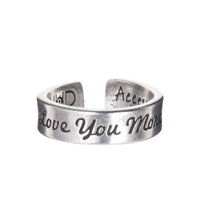 &quot;Love You More&quot; Inspire Ring