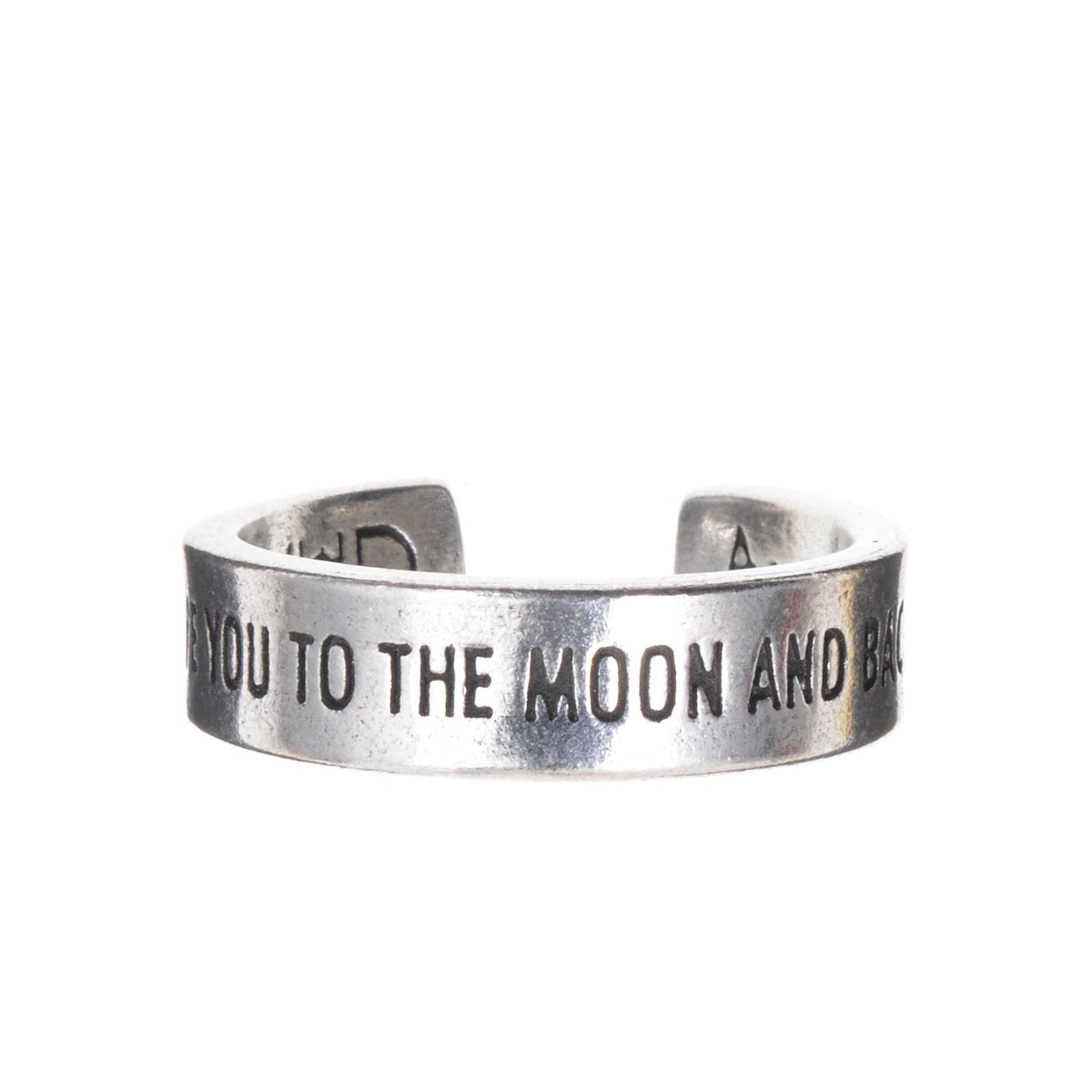 &quot;Love You To The Moon&quot; Inspire Ring
