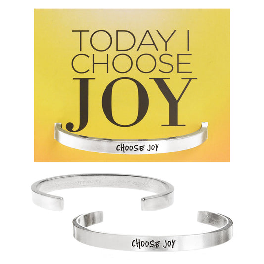 Choose Joy Quotable Cuff Bracelet on Choose Joy Backer Card