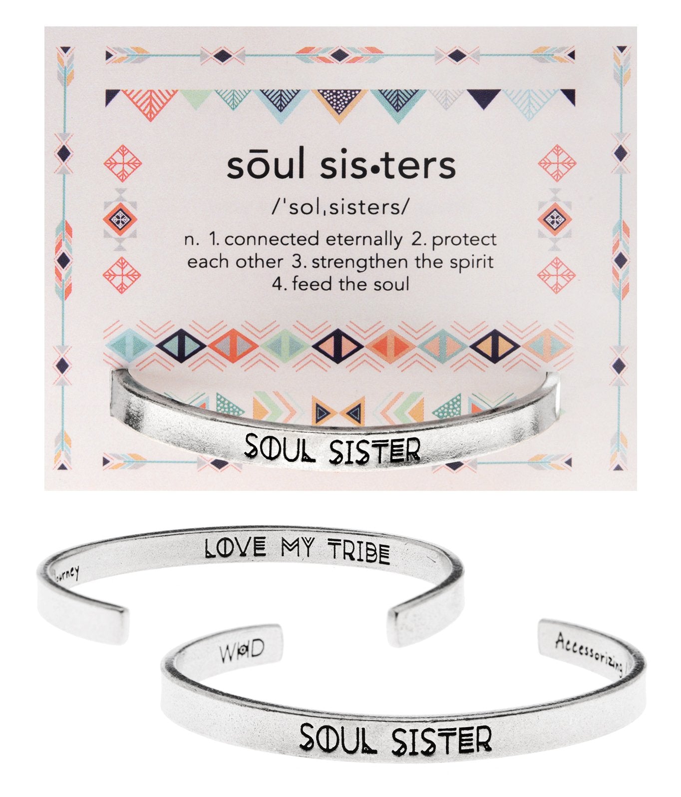 &quot;Soul Sister&quot; Quotable Cuff on Soul Sisters Backer Card